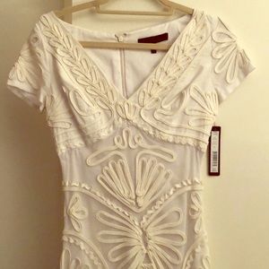 Flapper style white dress